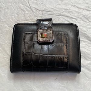 Brighton Black Leather Wallet